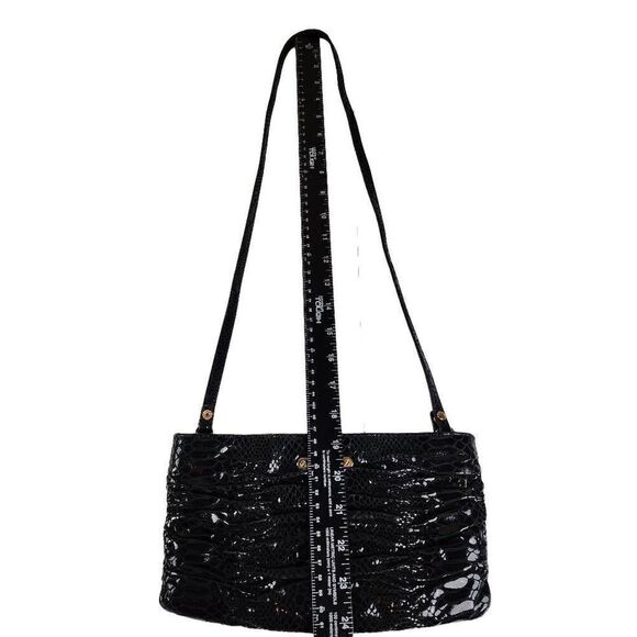 Michael Kors- Women’s Black Mini Clutch Zip Top Purse Crossbody